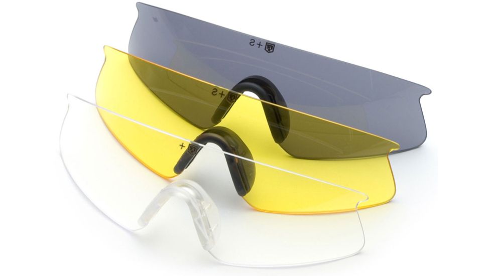 Revision Eyewear Sawfly Clear, Vermilion, Solar and High-Impact Military Lenses for Revision Eye Wear Sawfly Sun Glasses, Regular