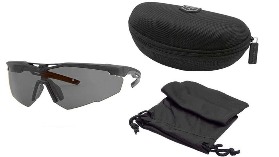 Revision Stingerhawk-regular-black Evacase-basic-gi-19 Antifog - 4-0152-0051