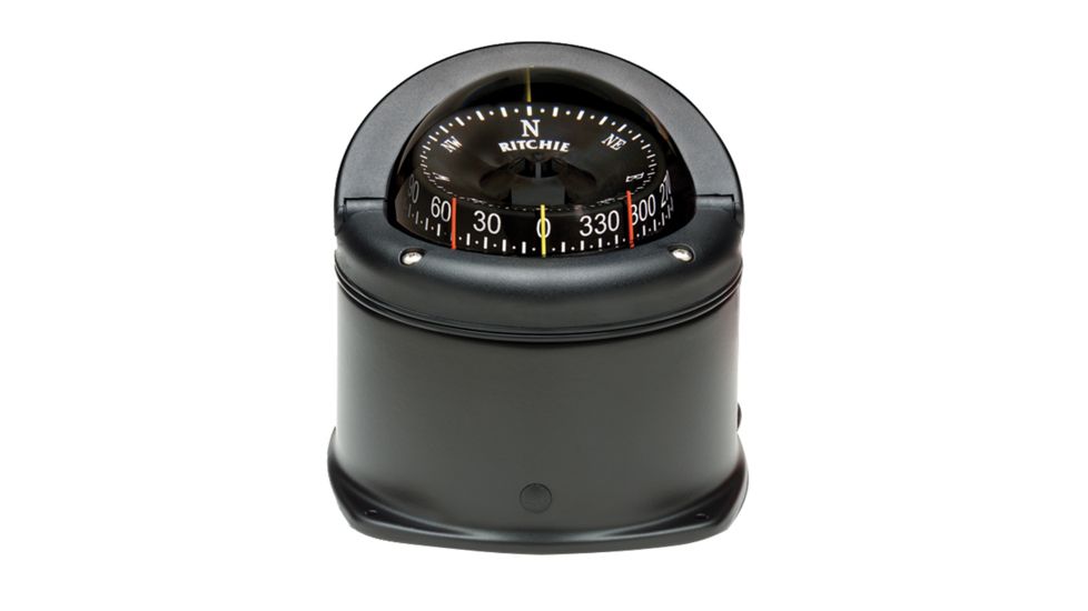 Ritchie HD-745 Helmsman Compass - Deck Mount - Black 30553
