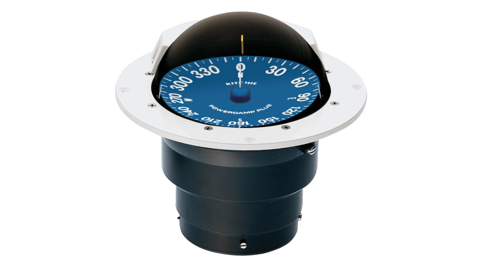 Ritchie SS-5000W SuperSport Compass - Flush Mount - White 12152