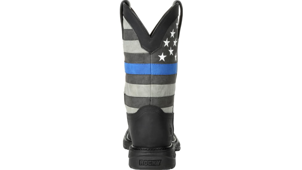 Rocky Boots Blue Line Western Boot, RKD0072BB10W