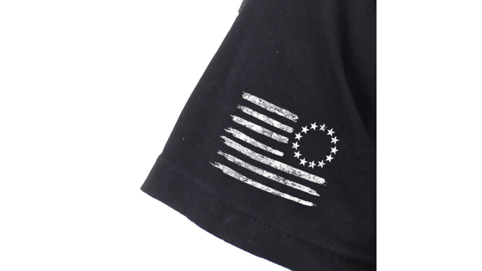 Rothco 1776 T-Shirt - Mens, Black, 2XL, 10832-2XL