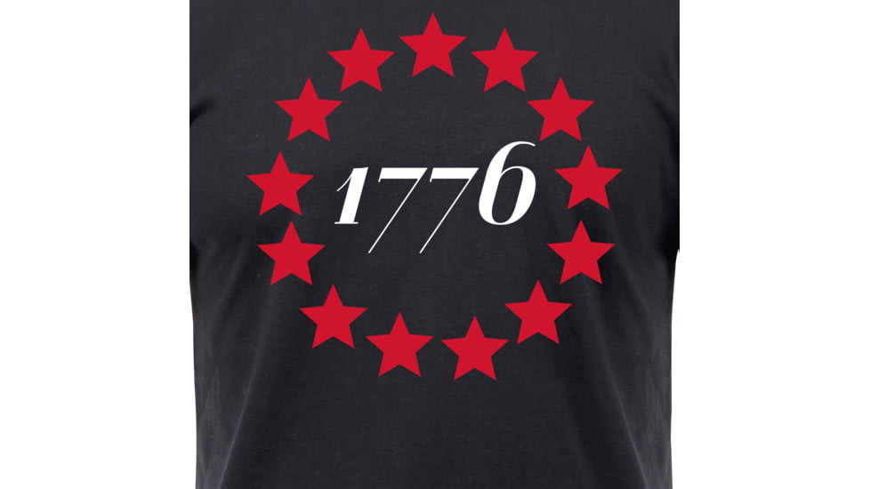 Rothco 1776 T-Shirt - Black, 2XL, 10832-2XL