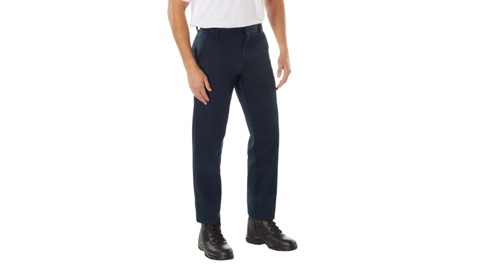 Rothco Active Flex Four Pocket Work Pants - Mens, Midnight Navy Blue, 28 Waist, 34 Inseam, 62066-MidnightNavyBlue-28Wx34L