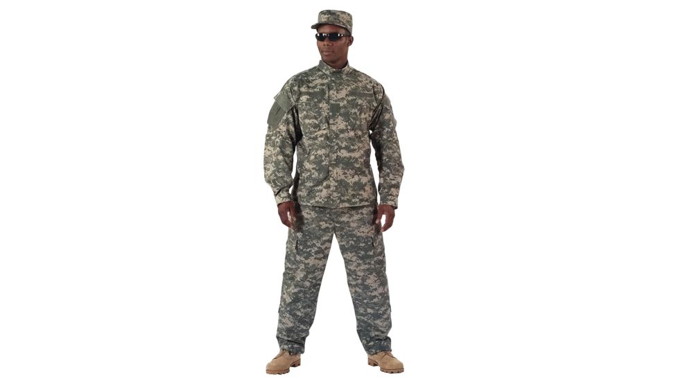 Rothco Army Combat Uniform Shirt, ACU Digital Camo, Extra Small, 5765-ACUDigitalCamo-XS