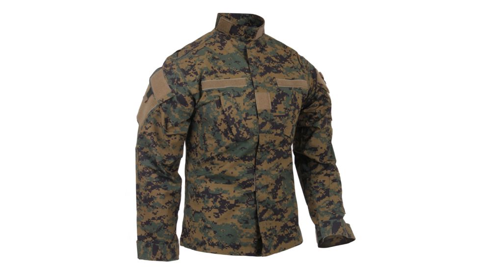 Rothco Army Combat Uniform Shirt, Woodland Digital Camo, XL, 5214-WoodlandDigitalCamo-XL