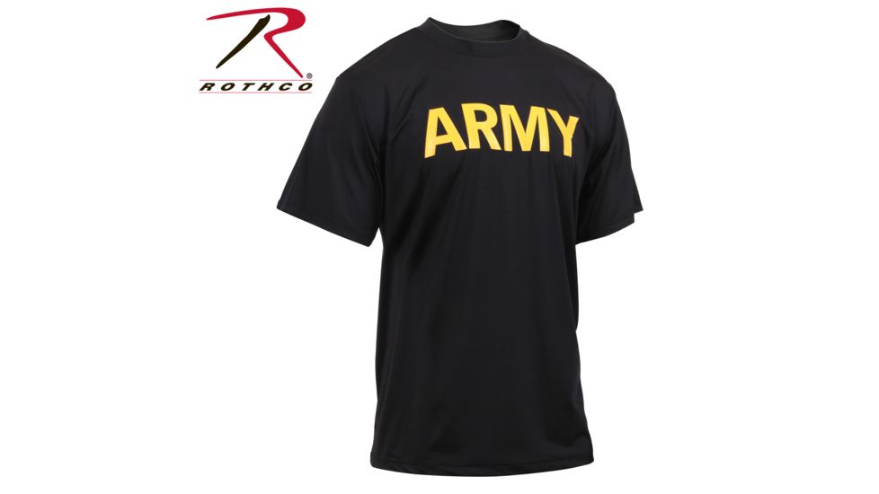 Rothco Army Physical Training Shirt, Extra Small, 46020-XS