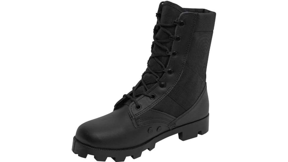 Rothco Black G.I. Type Speedlace 9in Jungle Boot, Regular, Black, 13, 5090-13