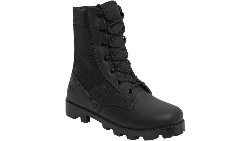 Rothco Black G.I. Type Speedlace 9in Jungle Boot, Regular, Black, 13, 5090-13