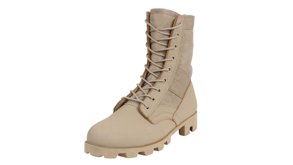 Rothco Classic Military Jungle Boots, Desert Tan, 6, Regular, 5909-DesertTan-6-Regular