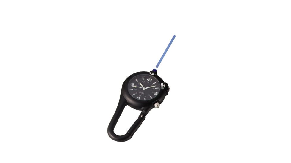 Rothco Clip Watch w/ LED Light, Black, 4500-Black