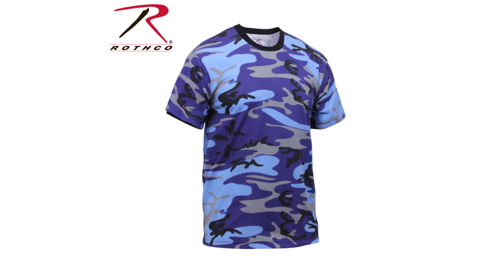 Rothco Camo T-Shirts, 6-Color Desert Camo, M, 6767-6-ColorDesertCamo-M