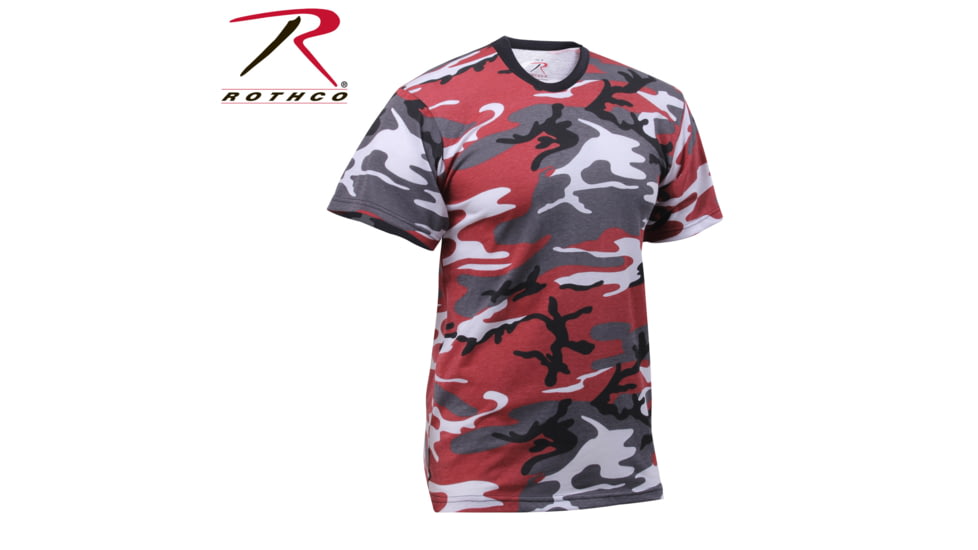 Rothco Camo T-Shirts, 6-Color Desert Camo, M, 6767-6-ColorDesertCamo-M