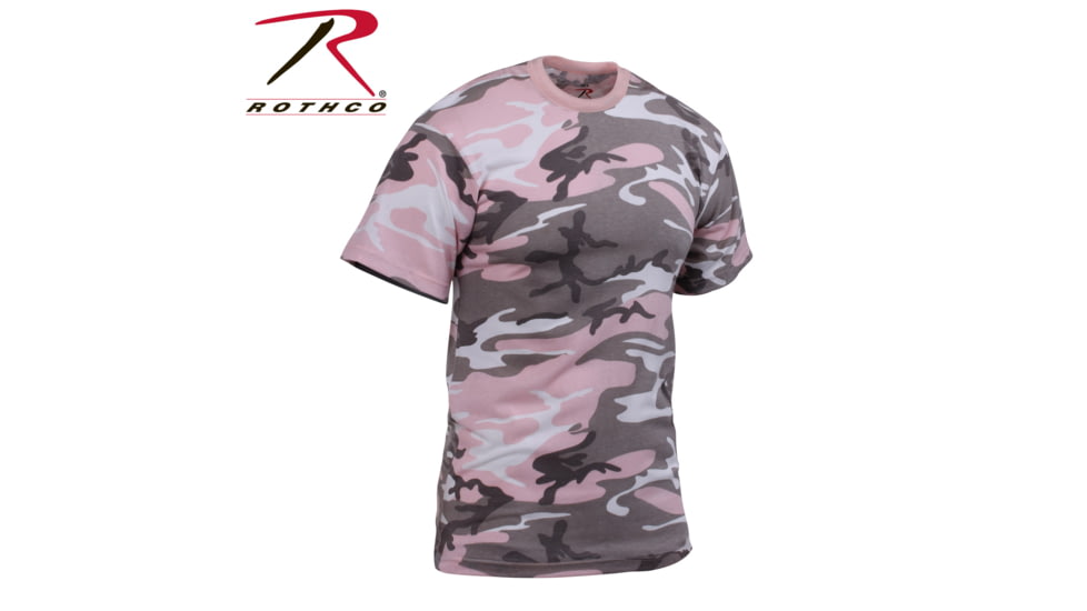 Rothco Camo T-Shirts, 6-Color Desert Camo, M, 6767-6-ColorDesertCamo-M