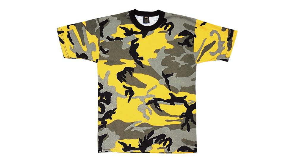 Rothco Camo T-Shirts, 6-Color Desert Camo, M, 6767-6-ColorDesertCamo-M