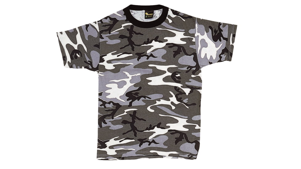 Rothco Camo T-Shirts, 6-Color Desert Camo, M, 6767-6-ColorDesertCamo-M