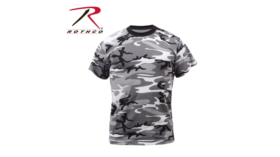 Rothco Camo T-Shirts, 6-Color Desert Camo, M, 6767-6-ColorDesertCamo-M