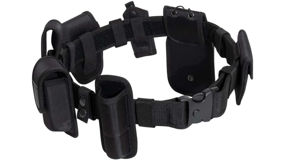 Rothco Deluxe Modular Duty Belt Rig, 46-50 in, Black, 8350-46-50