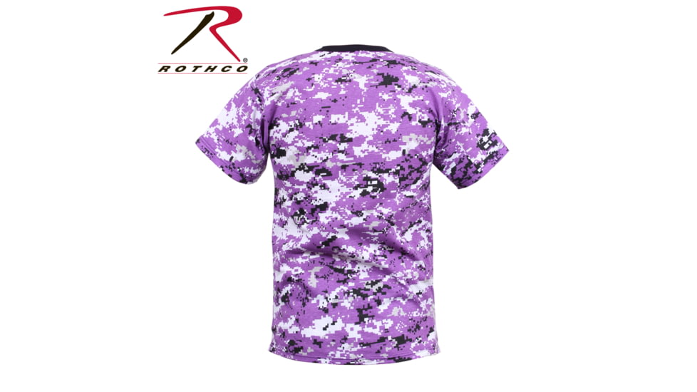 Rothco Digital Camo T-Shirt 5212, S, Heritage Walnut, 61800-HeritageWalnut-S