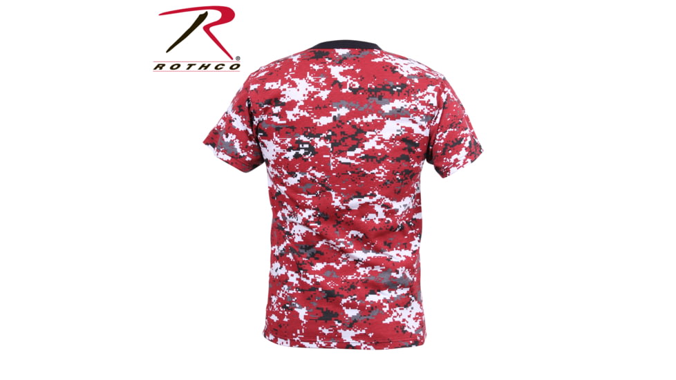 Rothco Digital Camo T-Shirt 5212, S, Heritage Walnut, 61800-HeritageWalnut-S