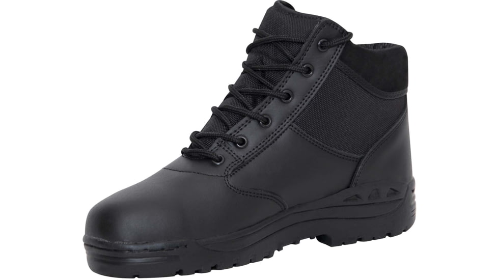 Rothco Forced Entry 6in Security Boot, Black, 10, Wide, 5054-10W