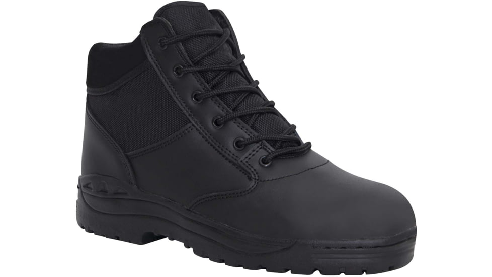 Rothco Forced Entry 6in Security Boot, Black, 10, Wide, 5054-10W
