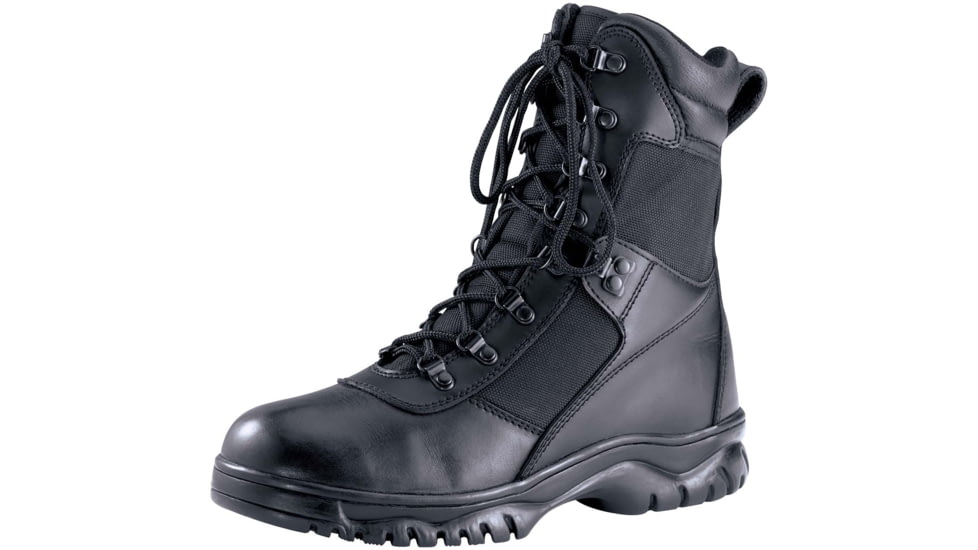 Rothco Forced Entry 8in Waterproof Tactical Boot, Black, 8, 5052-8