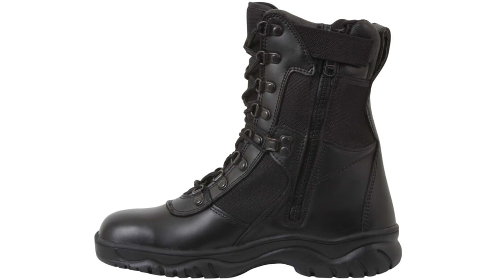 Rothco Forced Entry Tactical Boot With Side Zipper / 8, 15, 5053-15