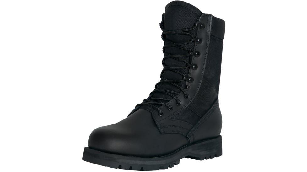 Rothco G.I. Type Sierra Sole Tactical Boots, Black, 9, Regular, 5975-Black-9-Regular