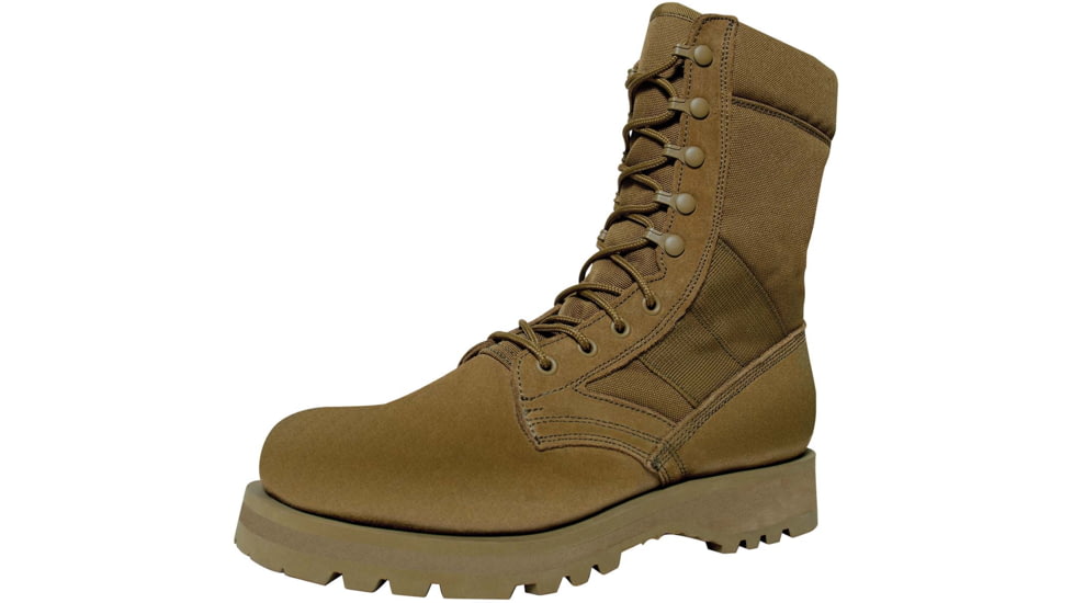 Rothco G.I. Type Sierra Sole Tactical Boots, Coyote Brown, 5, Regular, 55257-CoyoteBrown-5-Regular