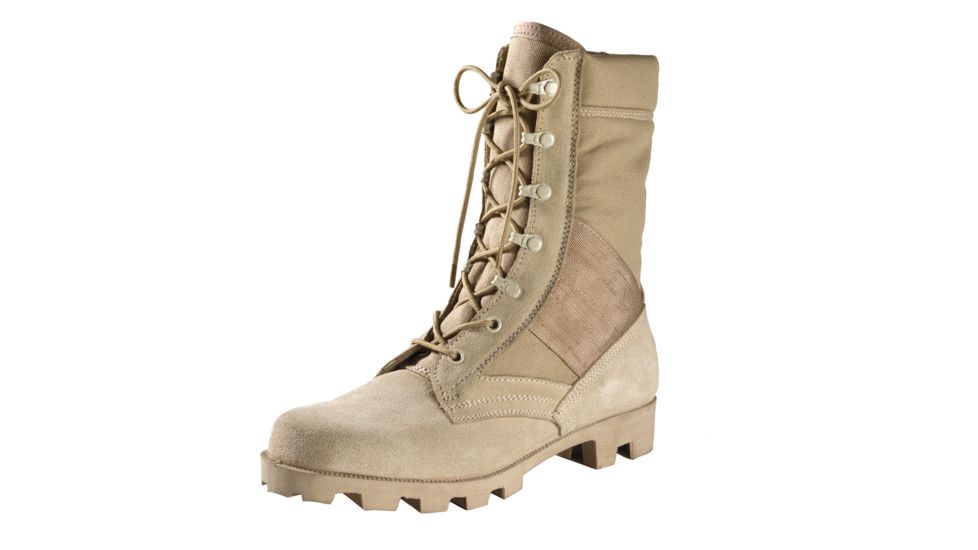 Rothco G.I. Type Speedlace Desert Tan Jungle Boot, 5, Regular, 5057-5-Regular