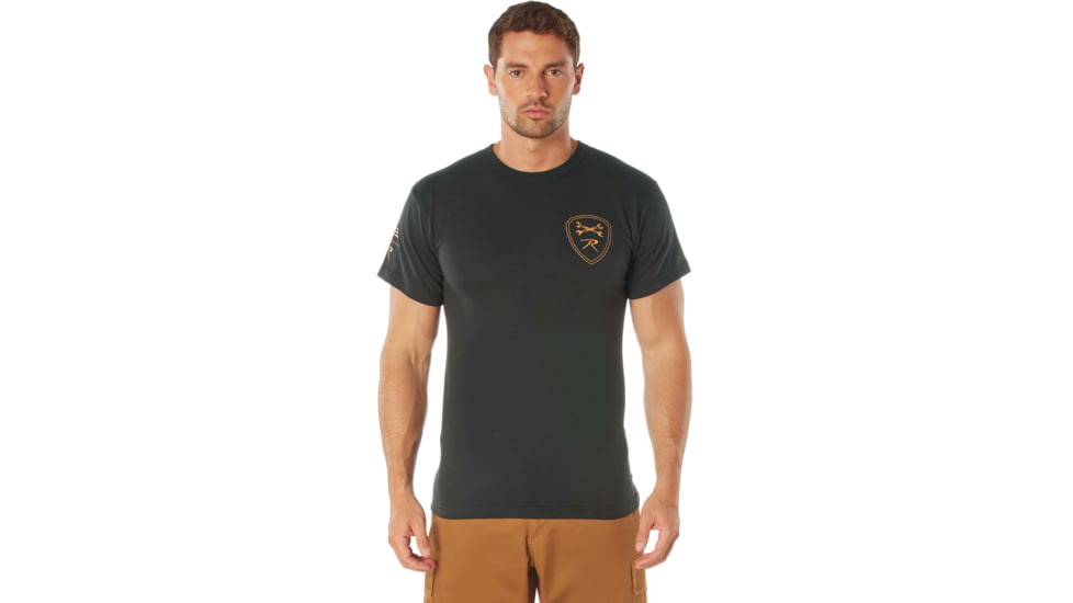 Rothco Getting The Job Done T-Shirt, Black, S, 11350-Black-S