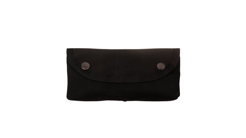 Rothco GI Type Enhanced Shotgun Shell Pouch, Black, 40015-Black