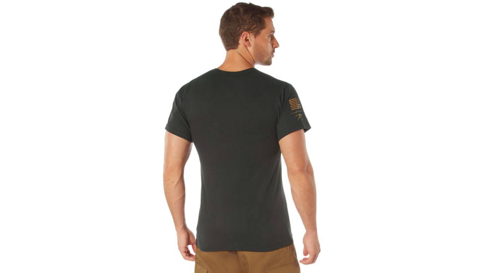 Rothco Military Grade Workwear Graphic T-Shirt, Black, 3XL, 11342-Black-3XL