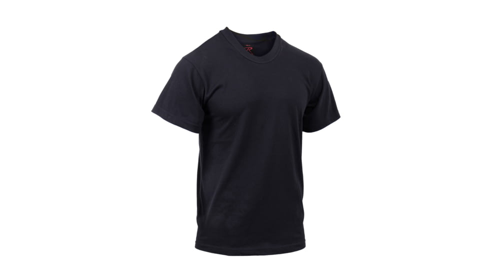 Rothco Moisture Wicking T-Shirts, Black, Small, 9590-Black-S