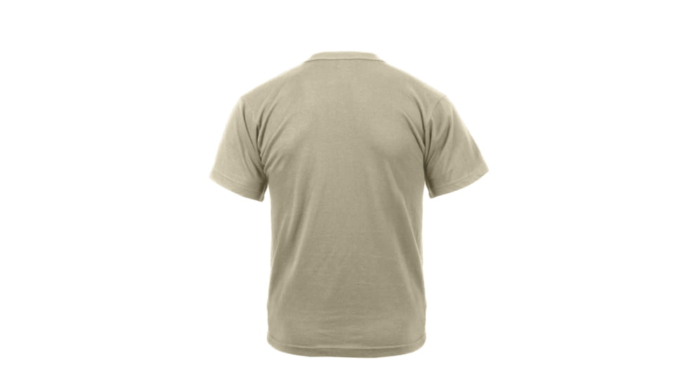 Rothco Moisture Wicking T-Shirts, Desert Sand, XL, 9580-DesertSand-XL