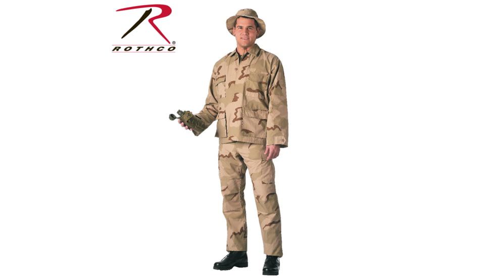 Rothco Rip-Stop B.D.U. Shirt, Olive Drab, Small, 5852-OliveDrab-S