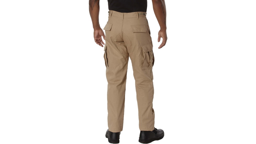 Rothco Rip-Stop BDU Pant, Khaki, XS, 5941-XS