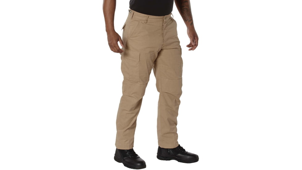 Rothco Rip-Stop BDU Pant, Khaki, XS, 5941-XS
