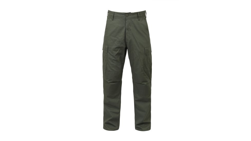 Rothco Rip-Stop BDU Pant, Olive Drab, Extra Large Long, 5937-OliveDrab-XL-Long39-43Waist3212-3512Length
