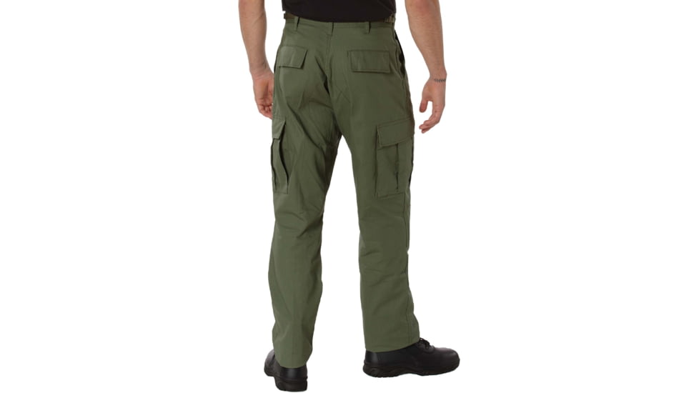 Rothco Rip-Stop BDU Pant, Olive Drab, XL, 5935-XL