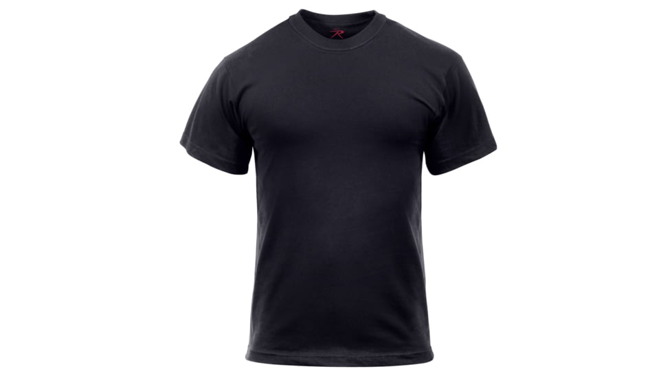 Rothco Solid Color Poly/Cotton Military T-Shirt - Mens, Extra Large, Heather Blue, 66680-HeatherBlue-XL