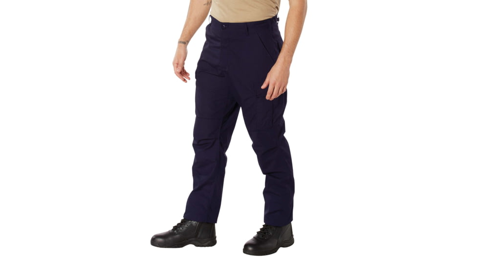 Rothco SWAT Cloth BDU Pants - Mens, Midnight Navy Blue, Large, 62115-MidnightNavyBlue-L