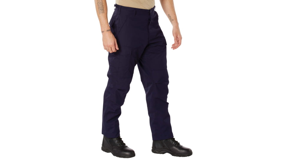 Rothco SWAT Cloth BDU Pants - Mens, Midnight Navy Blue, Large, 62115-MidnightNavyBlue-L