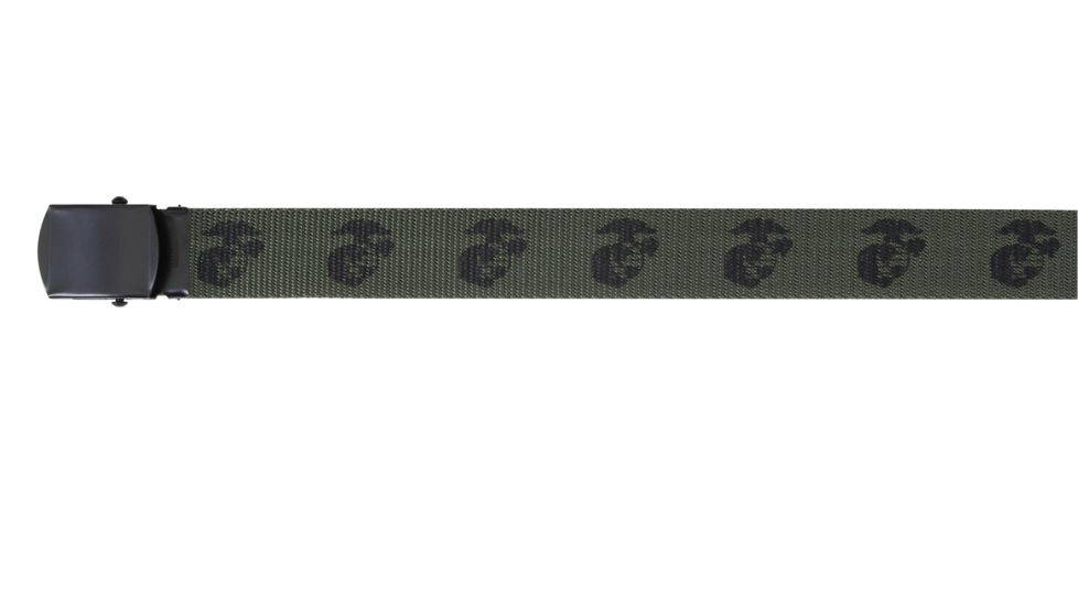Rothco U.S.M.C Globe &amp; Anchor Web Belt, 4594
