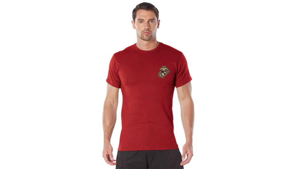 Rothco USMC Dogs of War T-Shirt - Mens, Red, 2XL, 11771-Red-2XL