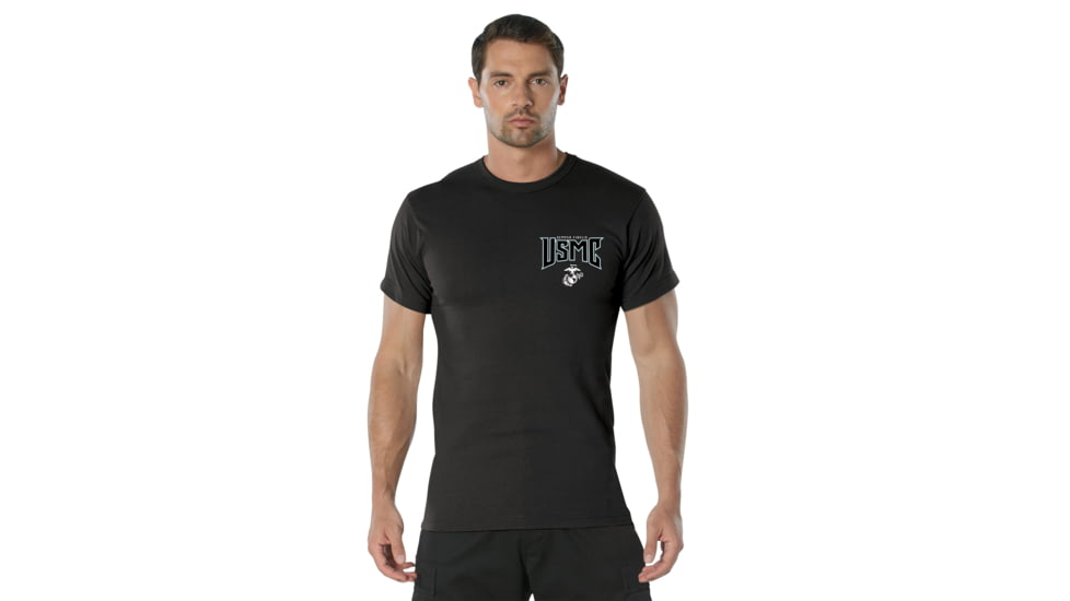 Rothco USMC First to Fight T-Shirt - Mens, 2XL, 11791-2XL