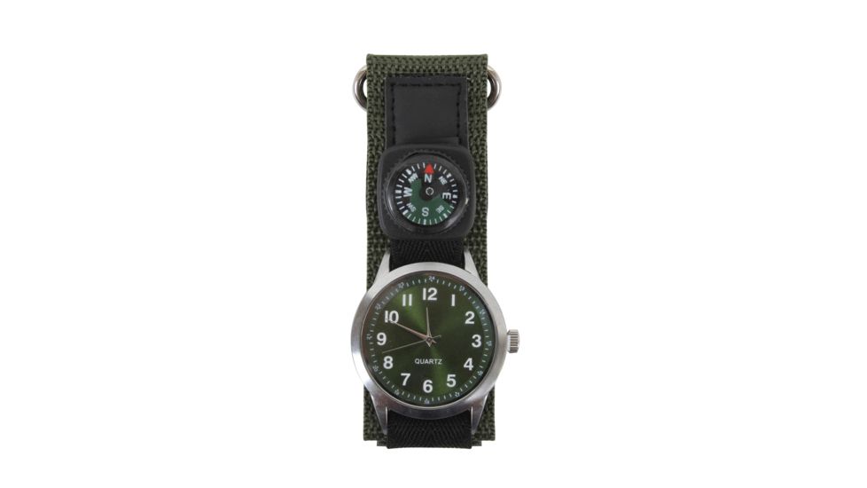Rothco Watch With Compass-Olive Drab, 4340