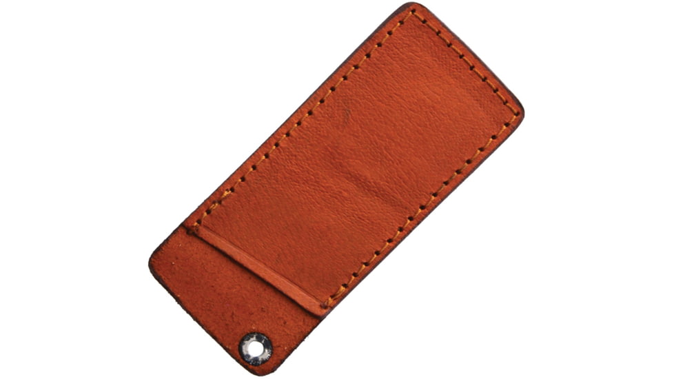 Rough Rider Medium Knife Slip Pouch, Brown leather construction, RR2246 MEDIUM