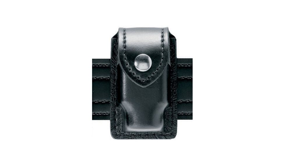 Safariland 307 Weapon Light / EDW Cart. Holder, Streamlight TLR-2, Plain Black W/ Hidden Snap 307-12-2HS